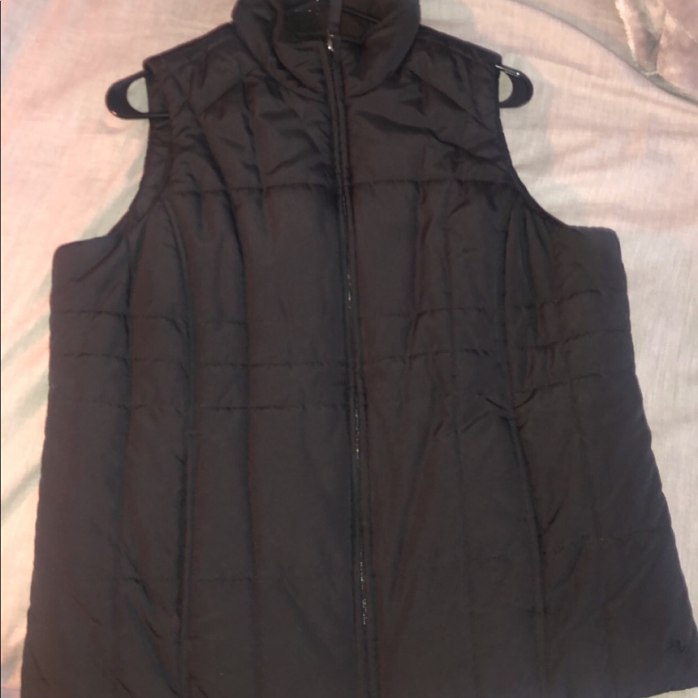 black vest